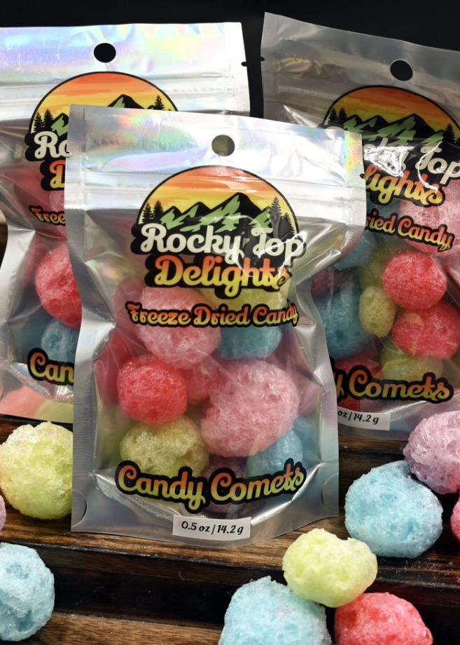 Candy Comets - Freeze Dried Candy - 1.2oz bag - $9.99 Freese Dried Candy 
